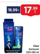 Clear Şampuan
