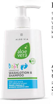 LR Aloe Vera Baby Yıkama Losyonu ve Şampuanı