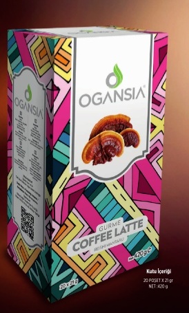 Ogansia Reishi Mantarlı Coffee Latte