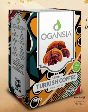 Ogansia Reishi Mantarlı Turkish Coffee