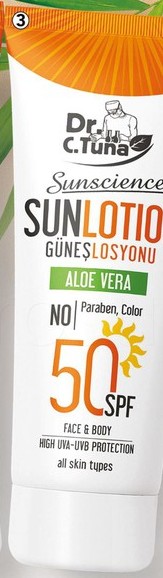 Dr Cevdet Tuna Sunscience Güneş Koruyucu Losyon SPF 50