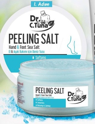 Dr Cevdet Tuna Peeling Salt El ve Ayak Bakım İçin Deniz Tuzu