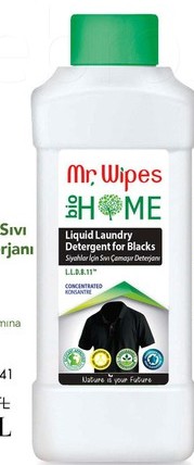 Mr.Wipes Konsantre Siyahlar için Sıvı Çamaşır Deterjanı
