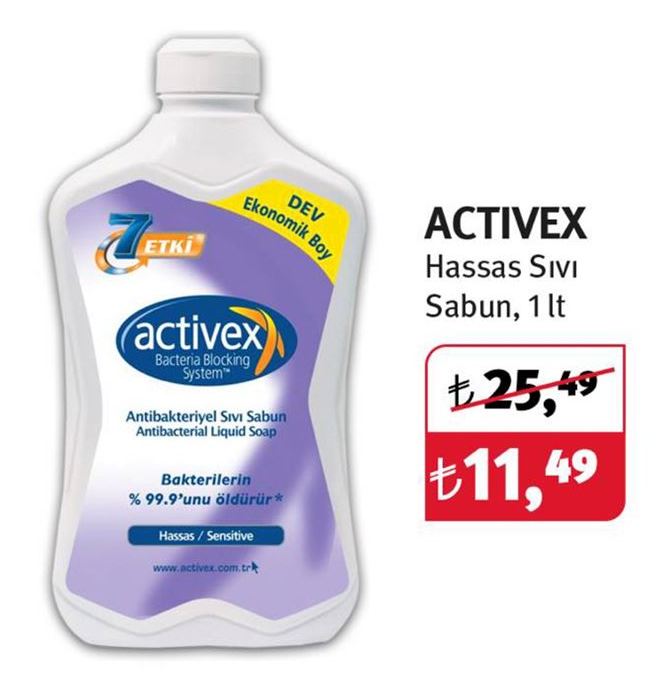 Activex Hassas Sıvı Sabun