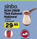 Sinbo Elektrikli Türk Kahvesi Makinesi